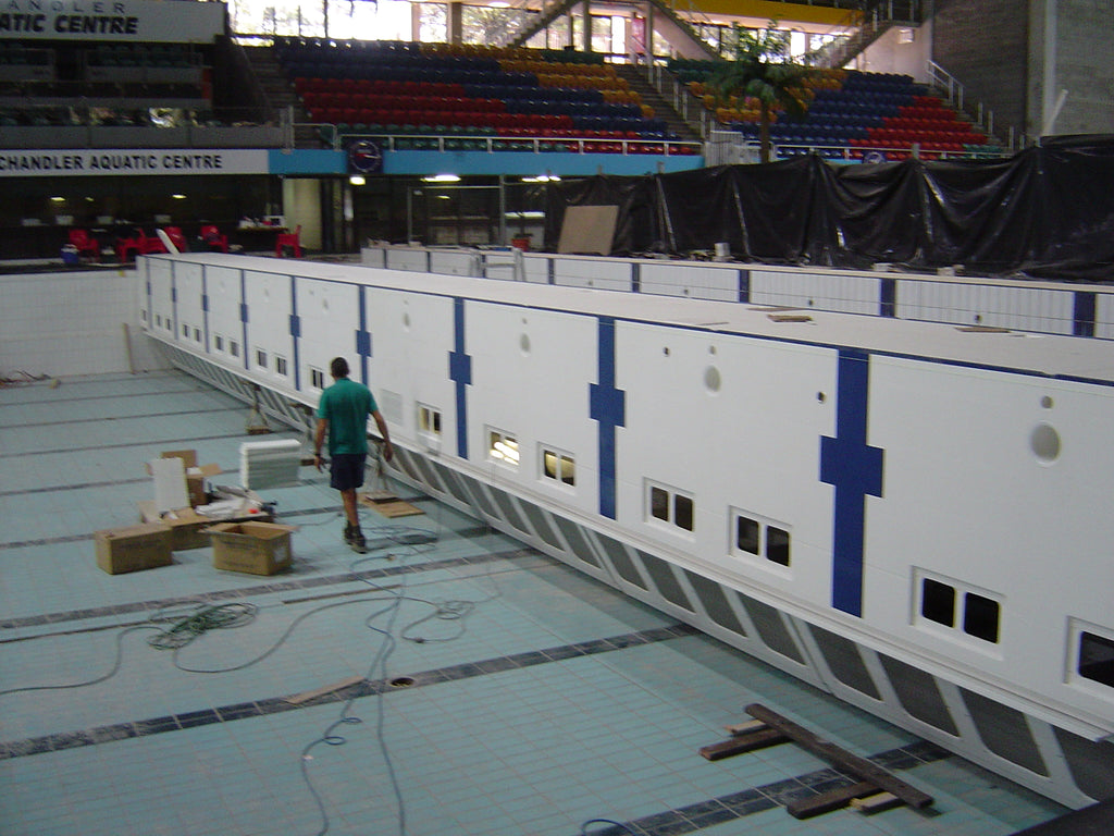 AWE043 Anti Wave Moveable FRP Bulkhead