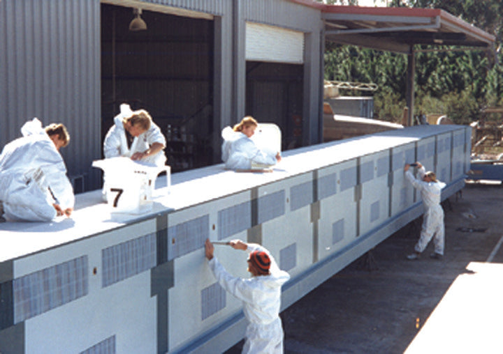 AWE043 Anti Wave Moveable FRP Bulkhead
