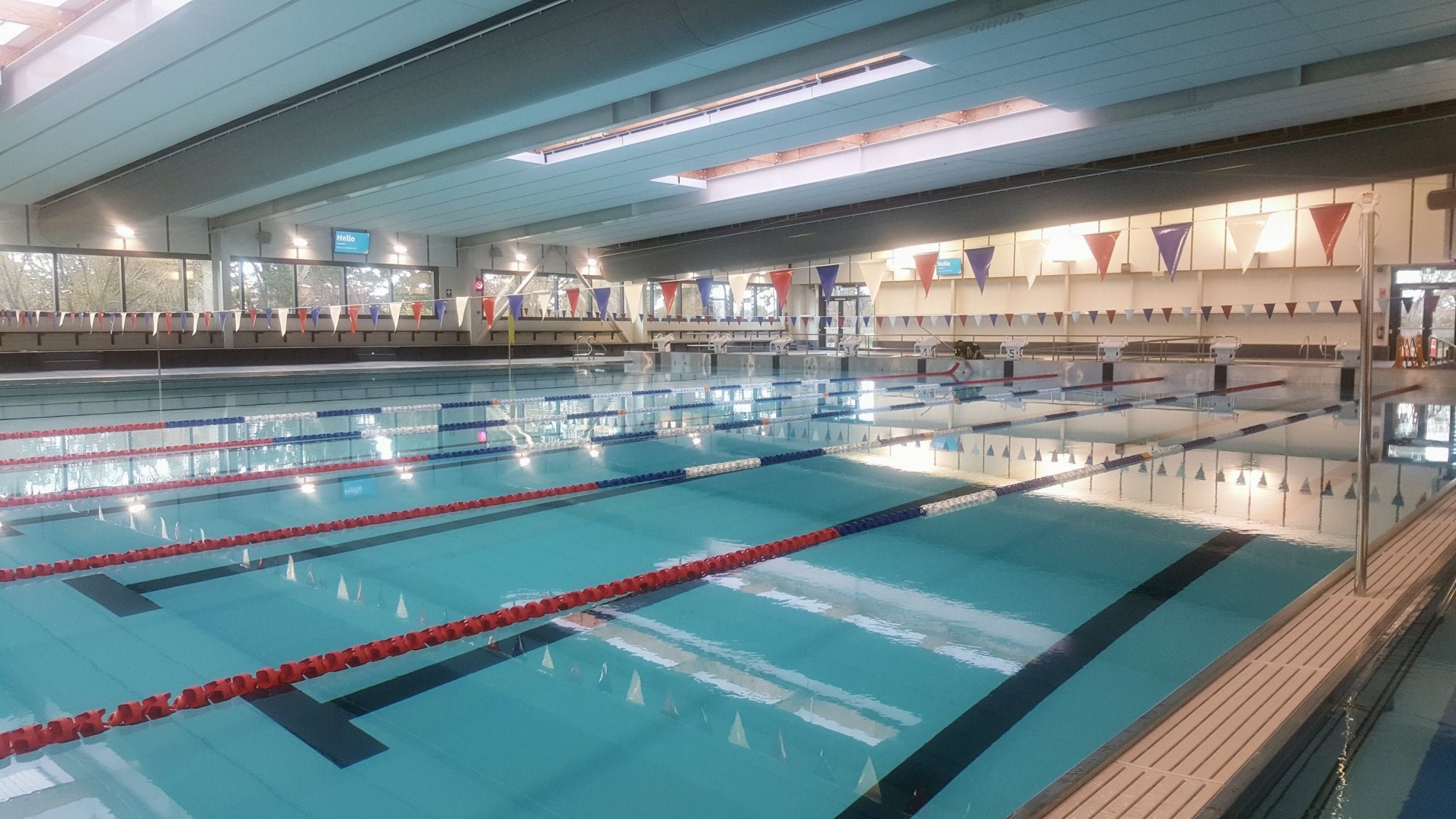 AWE032 BackStroke Flags & False Start Poles Set