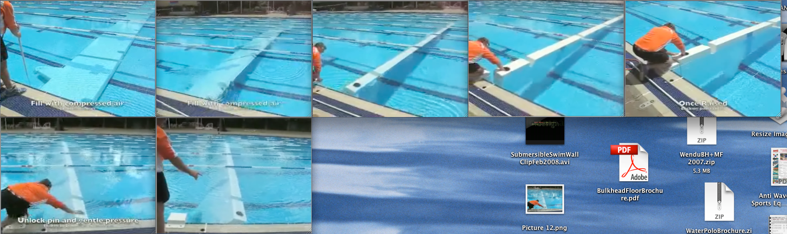 AWE044 Anti Wave Submersible SwimWall