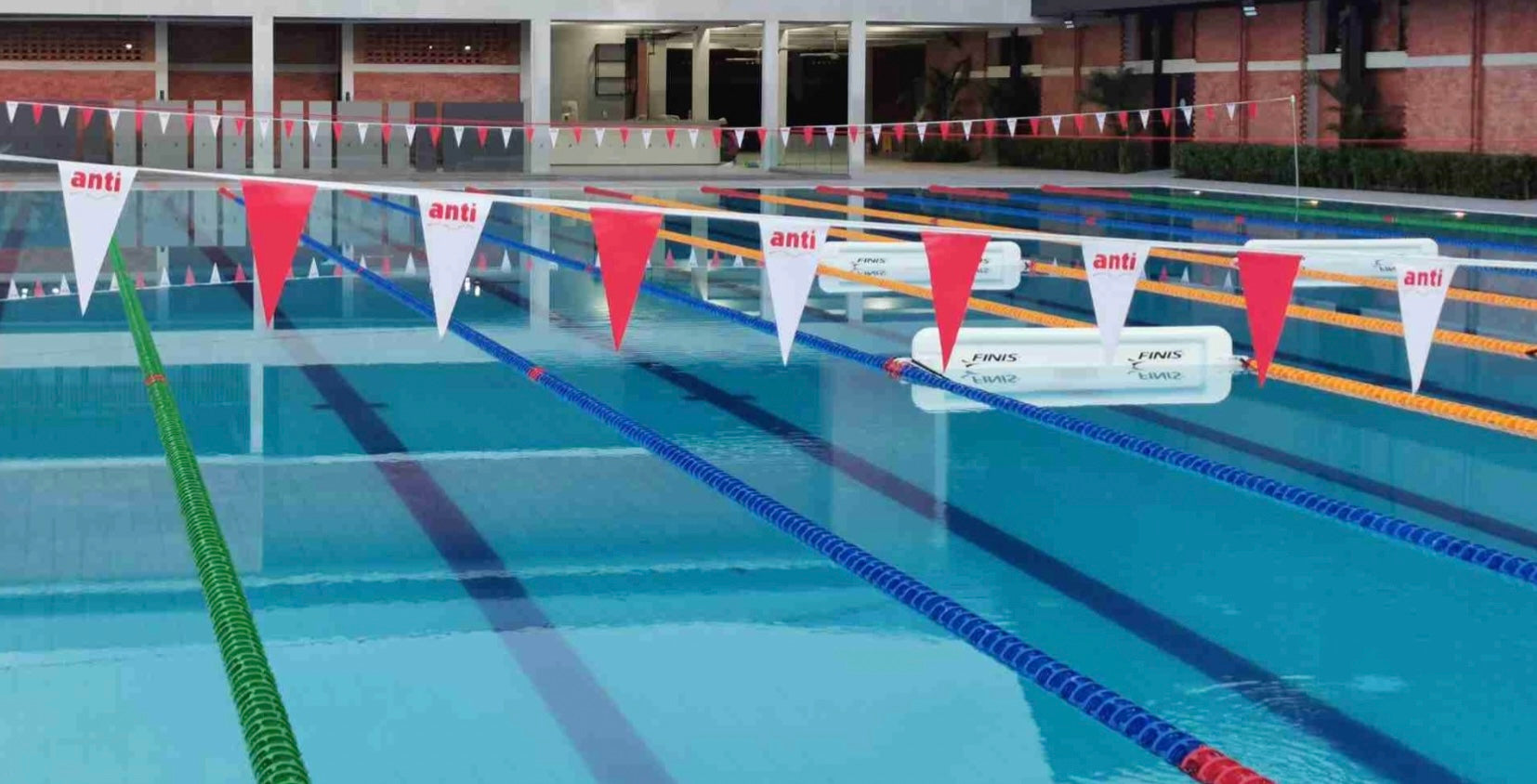 AWE032 BackStroke Flags & False Start Poles Set