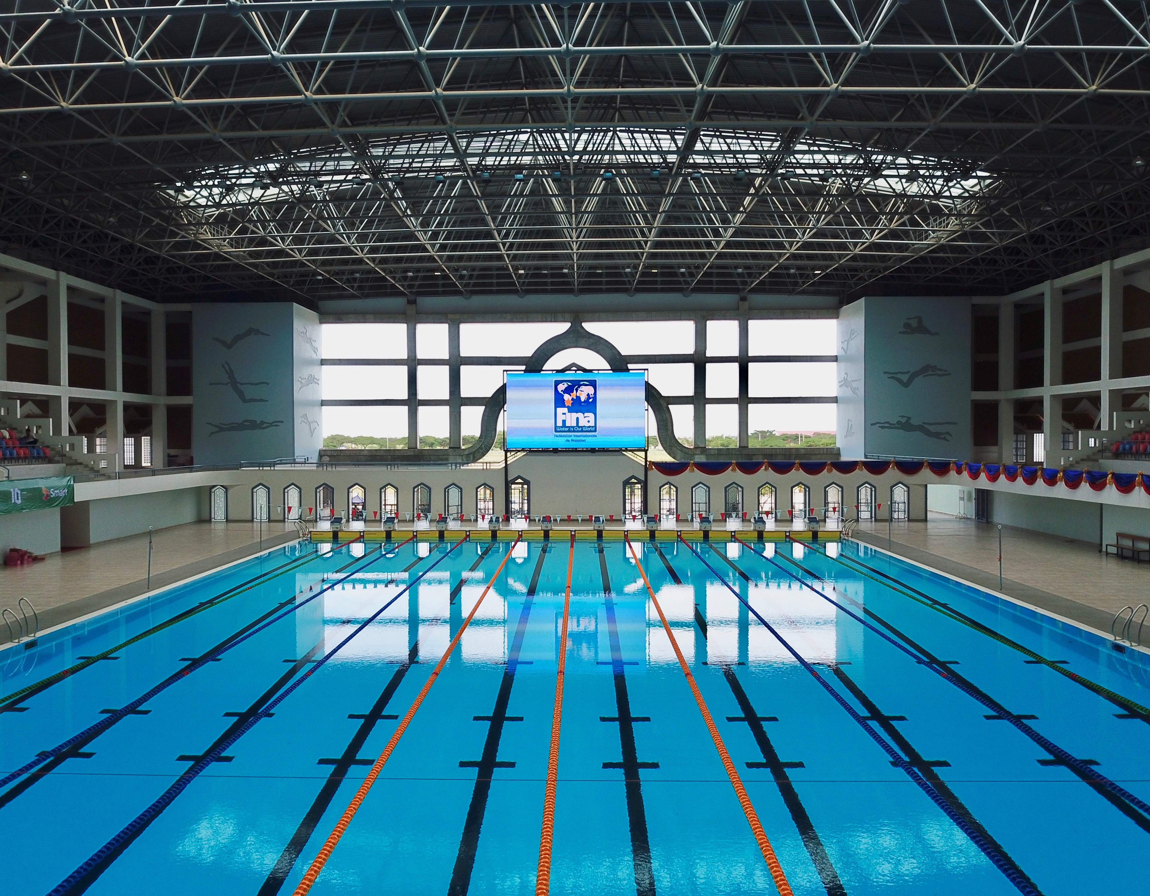 AWE001 MIDI Racing Lane FINA scoreboard